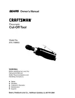 Craftsman 875.199900 Owner'S Manual preview