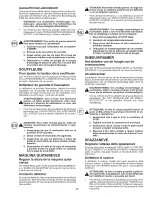 Preview for 45 page of Craftsman 885522 Instruction Manual