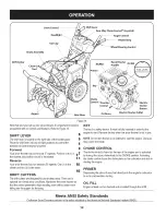 Предварительный просмотр 14 страницы Craftsman 88830 - Professional 357 CC 30" 2 Stage Snow Thrower Operator'S Manual