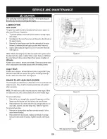 Предварительный просмотр 20 страницы Craftsman 88830 - Professional 357 CC 30" 2 Stage Snow Thrower Operator'S Manual