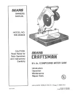 Craftsman 900.233550 Owner'S Manual preview