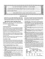 Preview for 2 page of Craftsman 900.277230 Nstruction Instruction Manual