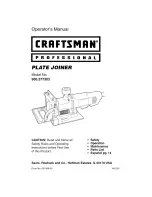 Предварительный просмотр 1 страницы Craftsman 900.277303 Operator'S Manual