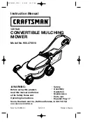 Craftsman 900.37051 Instruction Manual предпросмотр