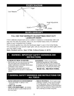 Preview for 2 page of Craftsman 900.79654 Instruction Manual