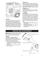 Preview for 15 page of Craftsman 900 Series Owner'S Manual