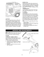 Предварительный просмотр 15 страницы Craftsman 900 Series Owner'S Manual