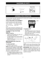 Preview for 7 page of Craftsman 917.20382 Operator'S Manual