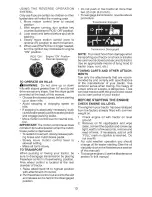 Preview for 13 page of Craftsman 917.20382 Operator'S Manual