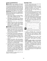 Preview for 15 page of Craftsman 917.20382 Operator'S Manual