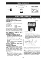 Preview for 39 page of Craftsman 917.20382 Operator'S Manual