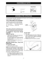 Preview for 7 page of Craftsman 917.20391 Operator'S Manual