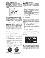 Предварительный просмотр 13 страницы Craftsman 917.20391 Operator'S Manual