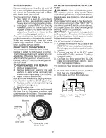 Предварительный просмотр 27 страницы Craftsman 917.20391 Operator'S Manual