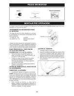 Предварительный просмотр 40 страницы Craftsman 917.20391 Operator'S Manual