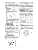 Предварительный просмотр 17 страницы Craftsman 917.20403 Operator'S Manual