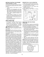 Предварительный просмотр 19 страницы Craftsman 917.20403 Operator'S Manual