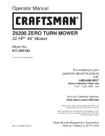 Preview for 1 page of Craftsman 917.204130 Operator'S Manual