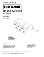 Craftsman 917.24899 Owner'S Manual предпросмотр