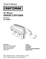 Craftsman 917.249650 Owner'S Manual preview