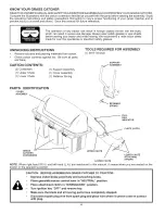 Preview for 4 page of Craftsman 917.249901 Owner'S Manual