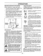 Preview for 12 page of Craftsman 917.250032 Owner'S Manual