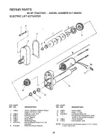 Preview for 38 page of Craftsman 917.250032 Owner'S Manual