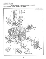 Preview for 40 page of Craftsman 917.250032 Owner'S Manual