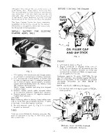 Preview for 8 page of Craftsman 917.25010 Assembly and Assembly And Operating Instructions Manual