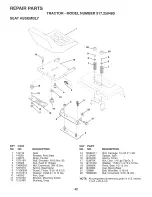 Предварительный просмотр 42 страницы Craftsman 917.250480 Owner'S Manual