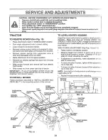 Предварительный просмотр 21 страницы Craftsman 917.250560 Owner'S Manual