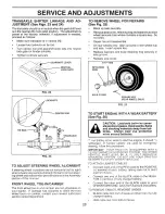 Preview for 23 page of Craftsman 917.25147 Owner'S Manual