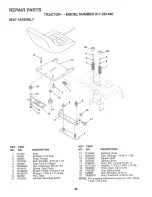 Предварительный просмотр 42 страницы Craftsman 917.25148 Owner'S Manual