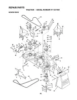 Предварительный просмотр 46 страницы Craftsman 917.25156 Owner'S Manual