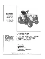 Craftsman 917.254244 Owner'S Manual preview