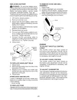 Предварительный просмотр 25 страницы Craftsman 917.25432 Operator'S Manual