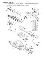 Preview for 40 page of Craftsman 917.254520 Owner'S Manual