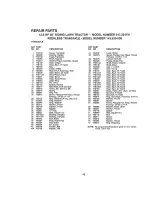 Предварительный просмотр 43 страницы Craftsman 917.254791 Owner'S Manual