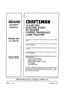 Предварительный просмотр 52 страницы Craftsman 917.254791 Owner'S Manual