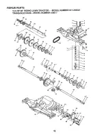 Preview for 16 page of Craftsman 917.255521 Owner'S Manual