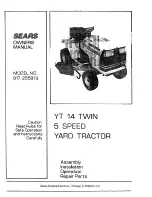 Craftsman 917.255813 Owner'S Manual preview