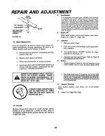 Предварительный просмотр 26 страницы Craftsman 917.255919 Owner'S Manual