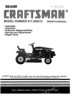 Предварительный просмотр 1 страницы Craftsman 917.2565 Owner'S Manual