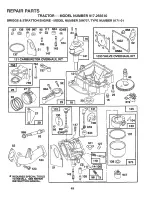 Предварительный просмотр 49 страницы Craftsman 917.2565 Owner'S Manual