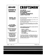 Preview for 56 page of Craftsman 917.256511 Owner'S Manual