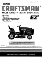 Предварительный просмотр 1 страницы Craftsman 917.256543 Owner'S Manual