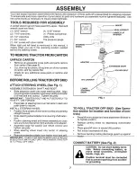 Предварительный просмотр 7 страницы Craftsman 917.256561 Owner'S Manual