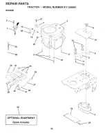 Предварительный просмотр 40 страницы Craftsman 917.256561 Owner'S Manual