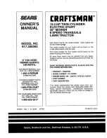 Preview for 56 page of Craftsman 917.256562 Owner'S Manual