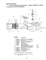 Preview for 42 page of Craftsman 917.25736 Owner'S Manual